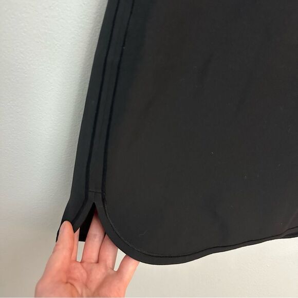 Lululemon Black On The Fly Skirt Woven Drawstring Size 8 W8A87S Athletic Outdoor - Picture 10 of 15